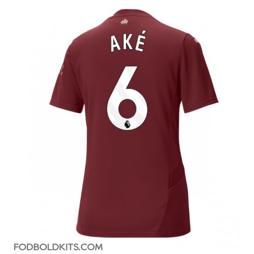 Manchester City Nathan Ake #6 Tredjetrøje Dame 2024-25 Kortærmet